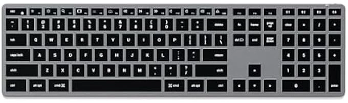 Satechi Slim X3 Bluetooth Backlit Keyboard - Wired/Wireless