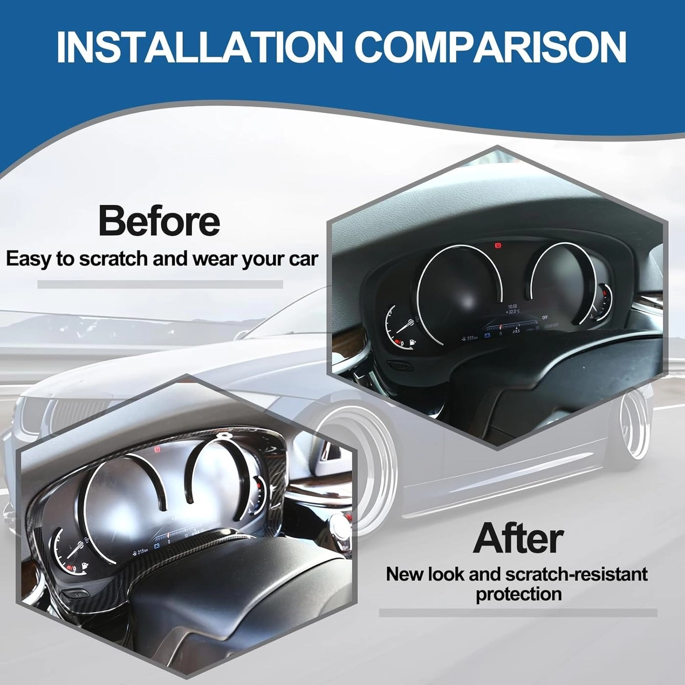 Dashboard Panel Cover Trim - BMW 5 Series 2018-2022