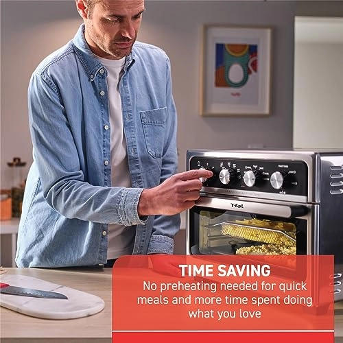 9 in 1 Toaster Oven Air Fryer Combo - 21 Quarts