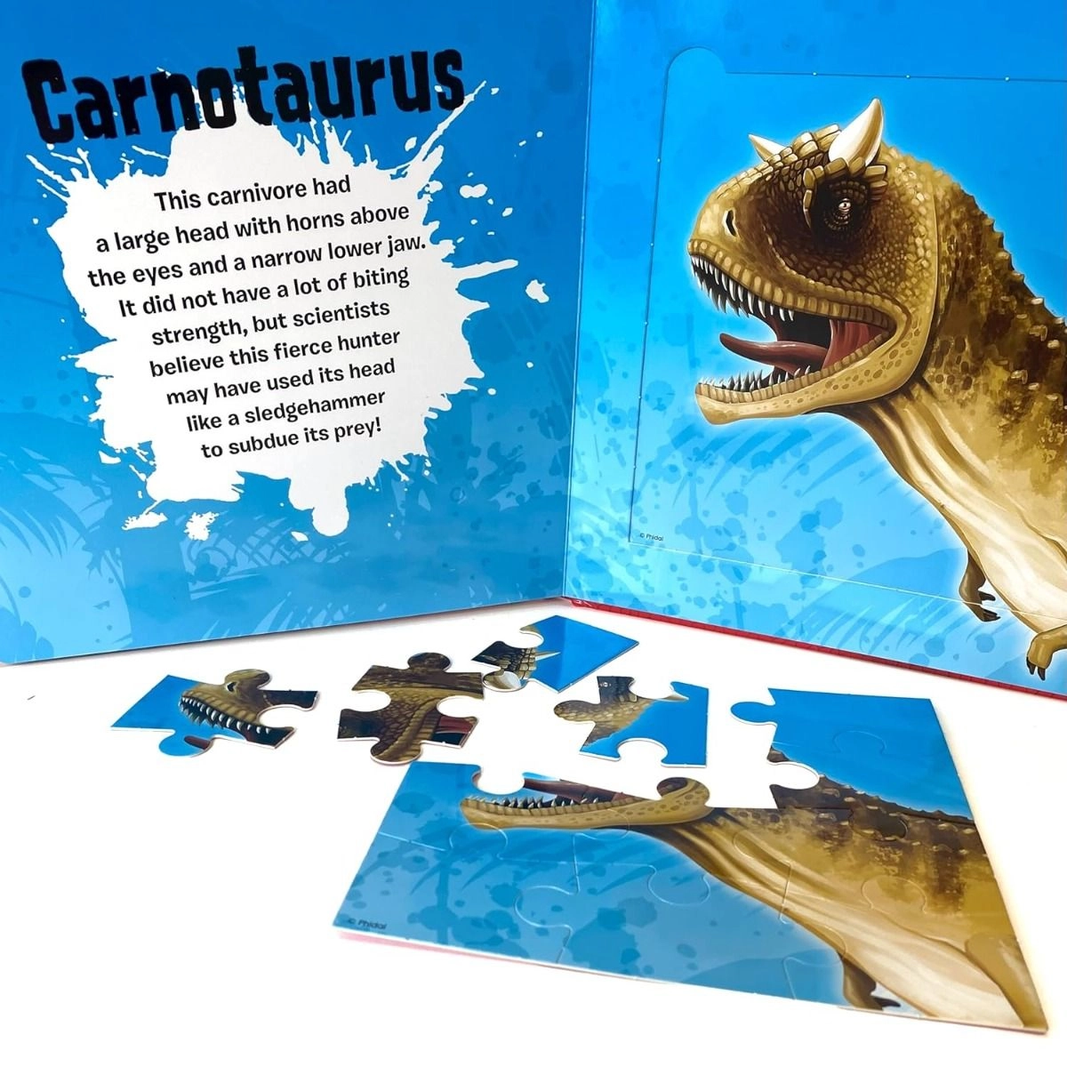 Dinosaurs My First Puzzle Book - 3 + 9 pieces