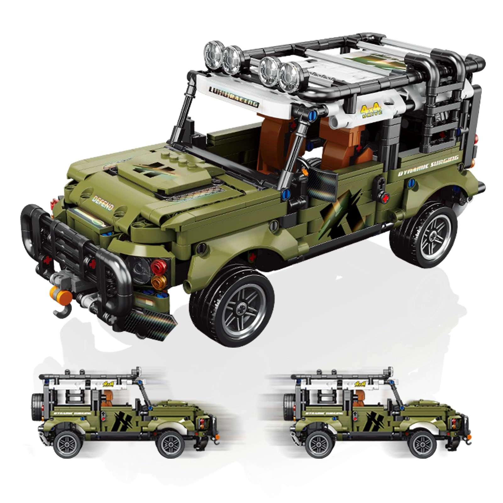 IBLOTIME Technic Off-Road Car Building Set - 768 pcs