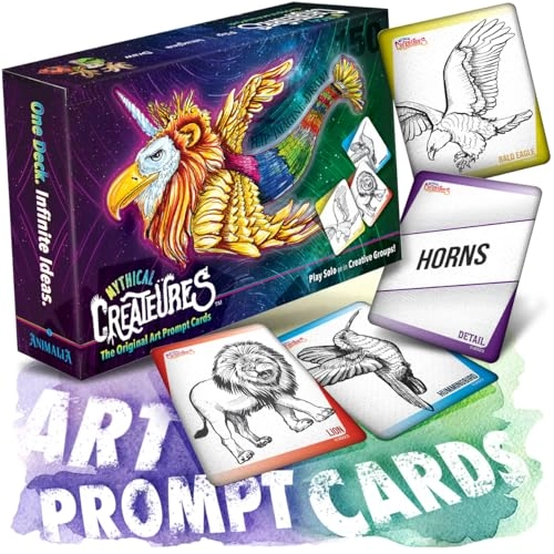 Mythical Drawing Game - 150 pieces