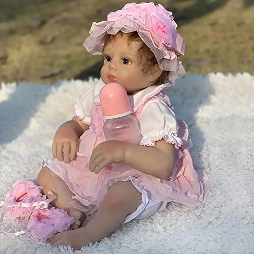 Reborn Baby Doll - 20 Inch Black Eyes