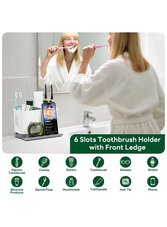 Toothbrush Holder - Countertop 6 slots