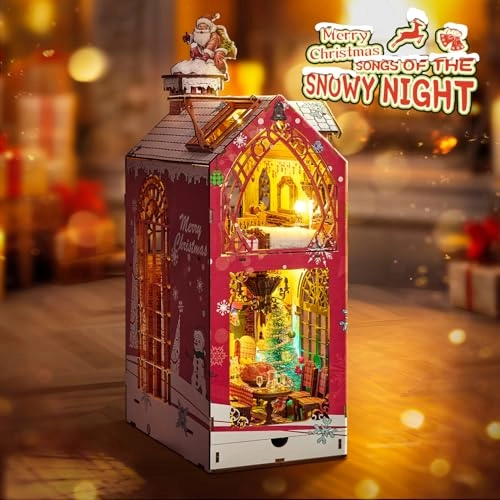DIY Book Nook Kit - Miniature Dollhouse LED