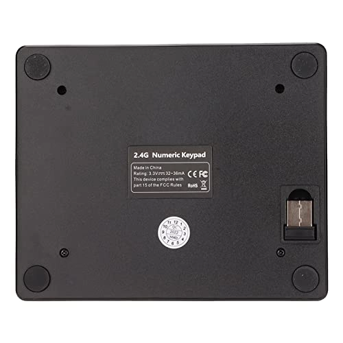 35 Keys Wireless Numeric Keypad - 2.4G 10 Meters