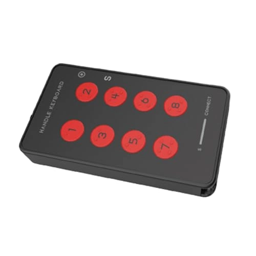 USB Programmable Keypad - 8 Multifunction Keys 100x55x15mm 350mAh Battery