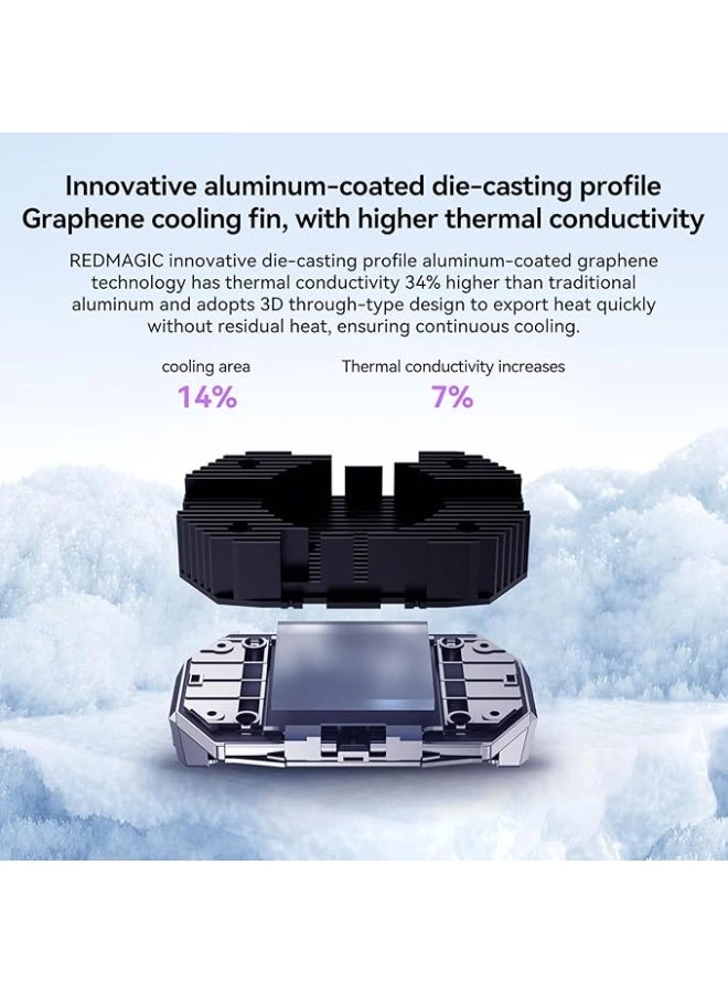 Phone Cooler - 30W RGB Retractable Clip