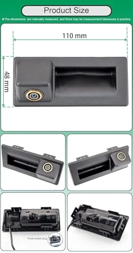 Rear View Camera - Night vision Wire AHD 720P