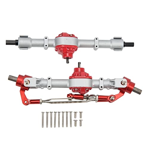 Metal Front Rear Axle Set - Aluminum Compatible with MN D90 D91 99S FJ45