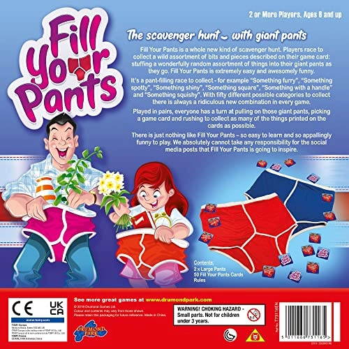 Fill Your Pants - English 4 years and up