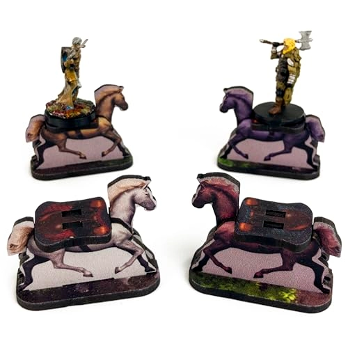 Horse Character Mount - 4 pcs Set