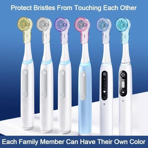Replacement Toothbrush Heads - 12 piece(s) Multi-Coloured