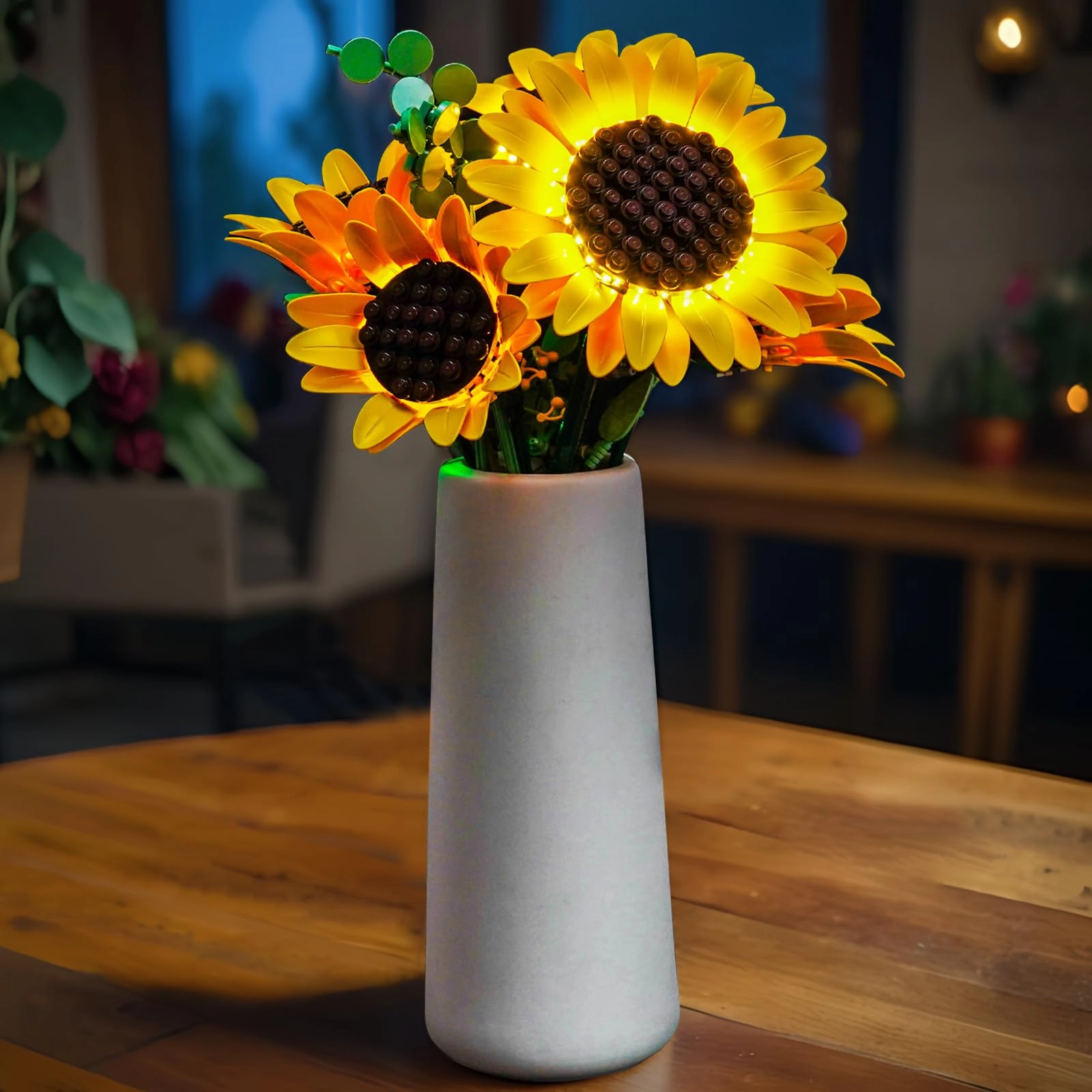 LocoLee LED Light Set Compatible with LEGO Sunflower Bouquet (11502)