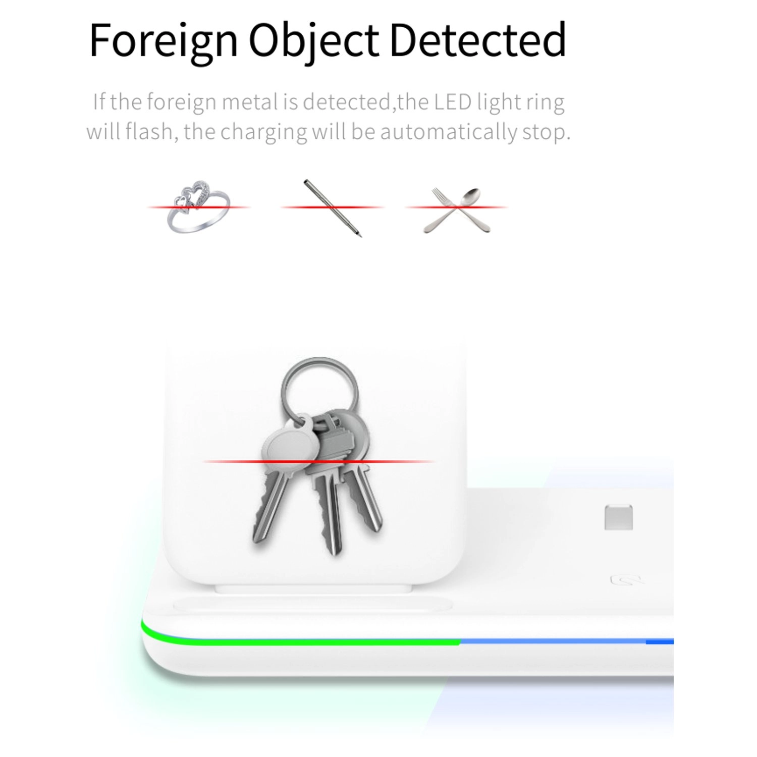 3 In 1 Wireless Charging Dock Station