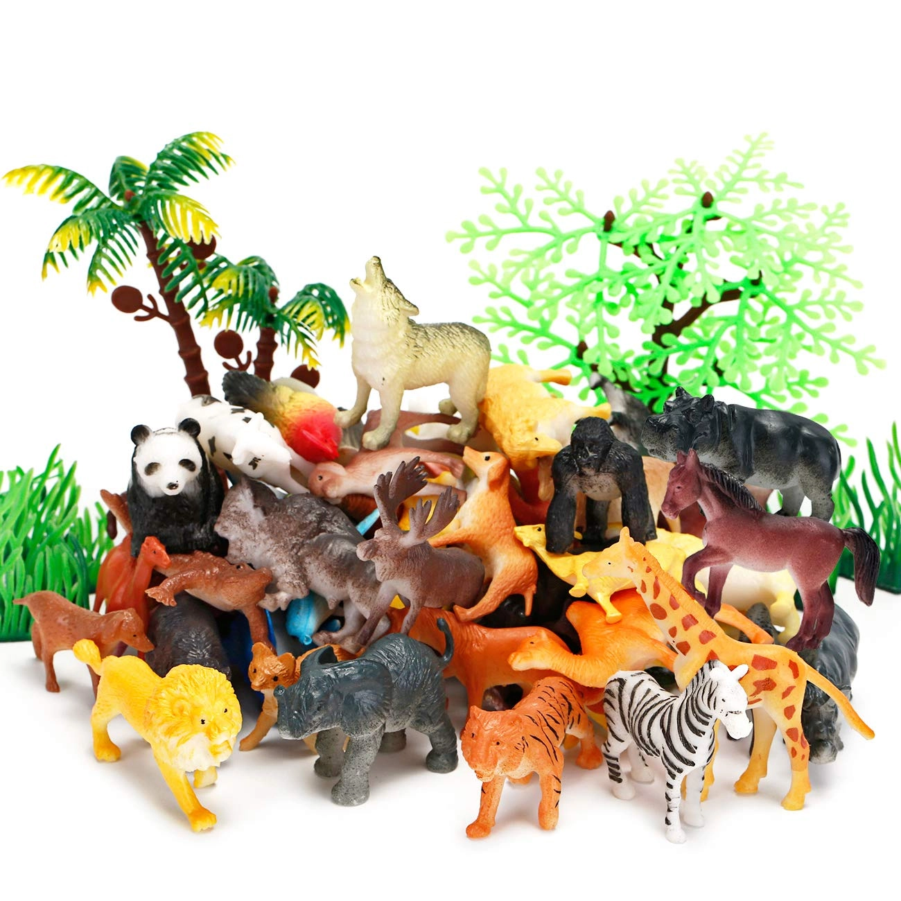 Animal Figurines - 52 Pcs 36