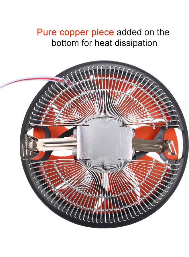 CPU radiator - 7020 fan pure copper tube