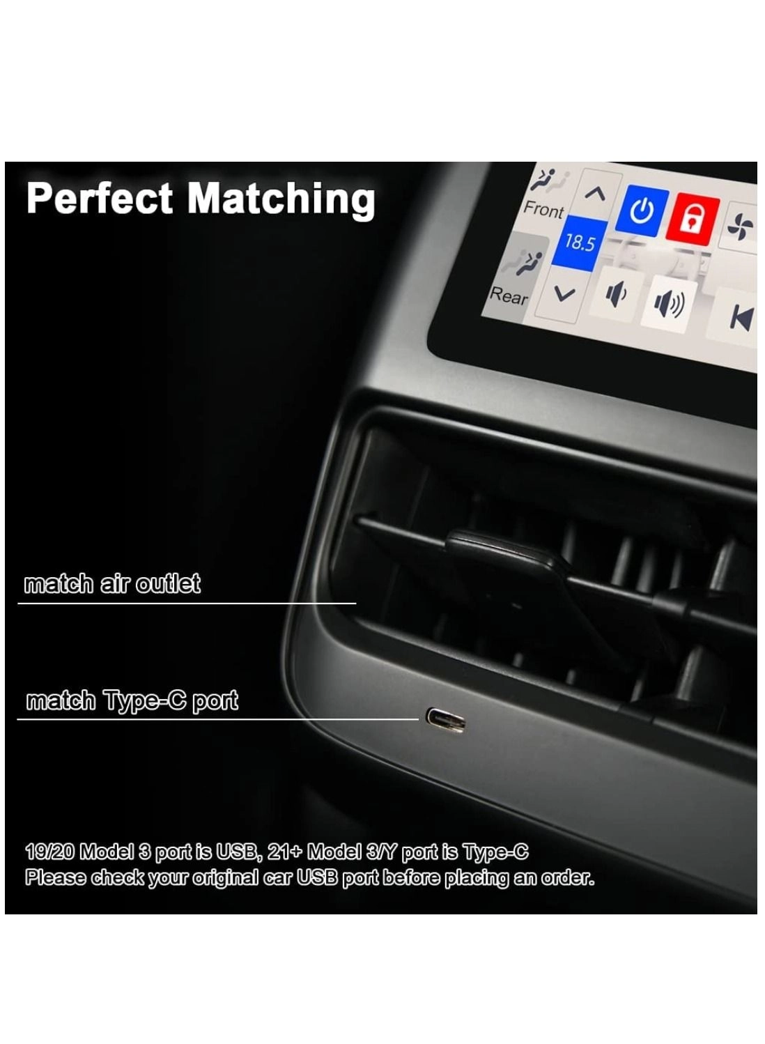 Rear Seat Screen - 4.6 inch