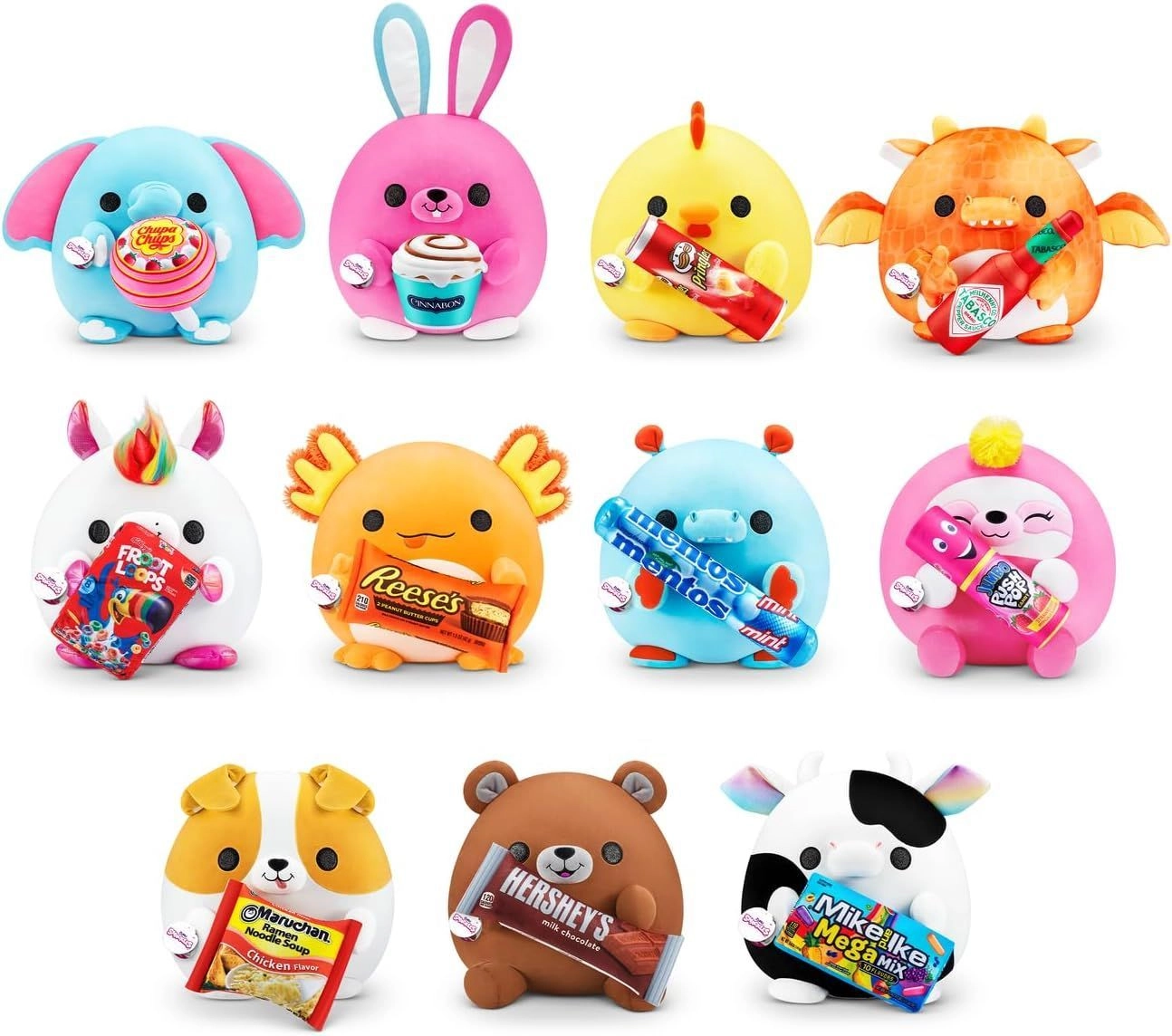 Unicorn&Bazooka Snackles 35 cm Plush