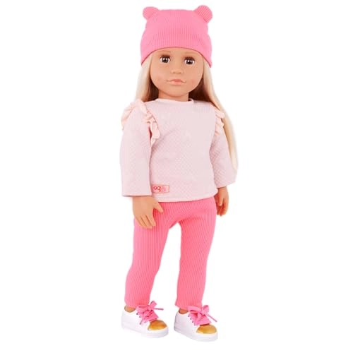 Joyce Doll - 18 Inch Sweatsuit And Beanie Hat Ages 3+