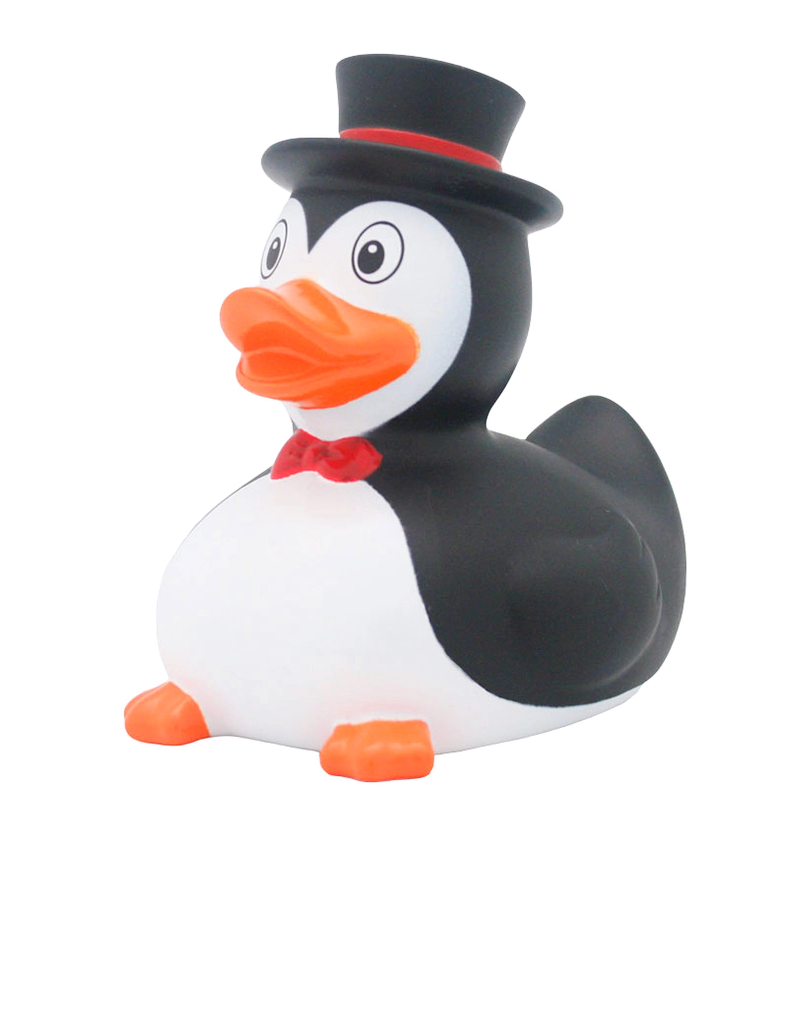 LILALU Penguin Rubber Duck - Rubber 8.5 x 8.5 x 7.5 cm