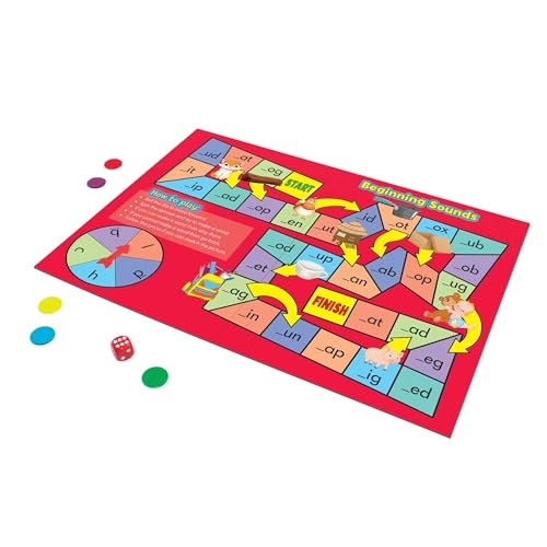 Phonics Board Games - 4 - 8 years 6 pieces