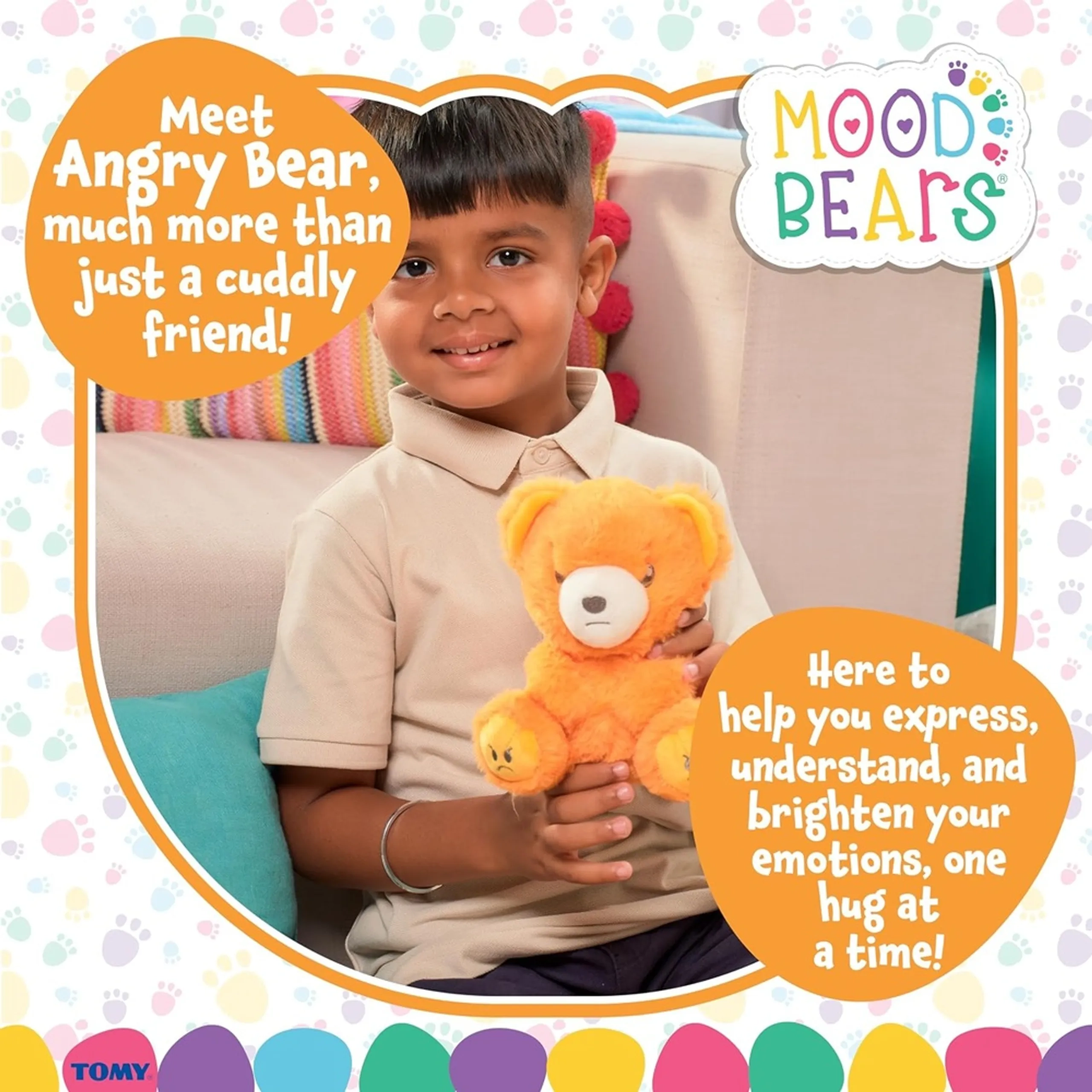 Mood Bears - Angry Bear - 18 cm