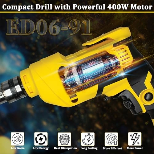 VR ED06-91 - 400W 2800 RPM 10mm chuck