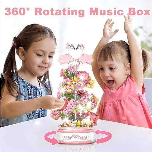 Flowers Music Box - 713PCS