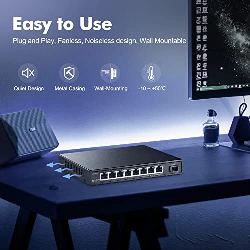 Mini 8x2.5G + 1x10G SFP 8-ports