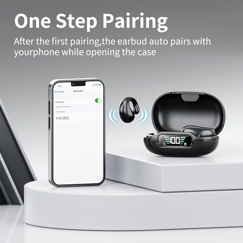 Open Ear Clip Headphones Wireless Headphone