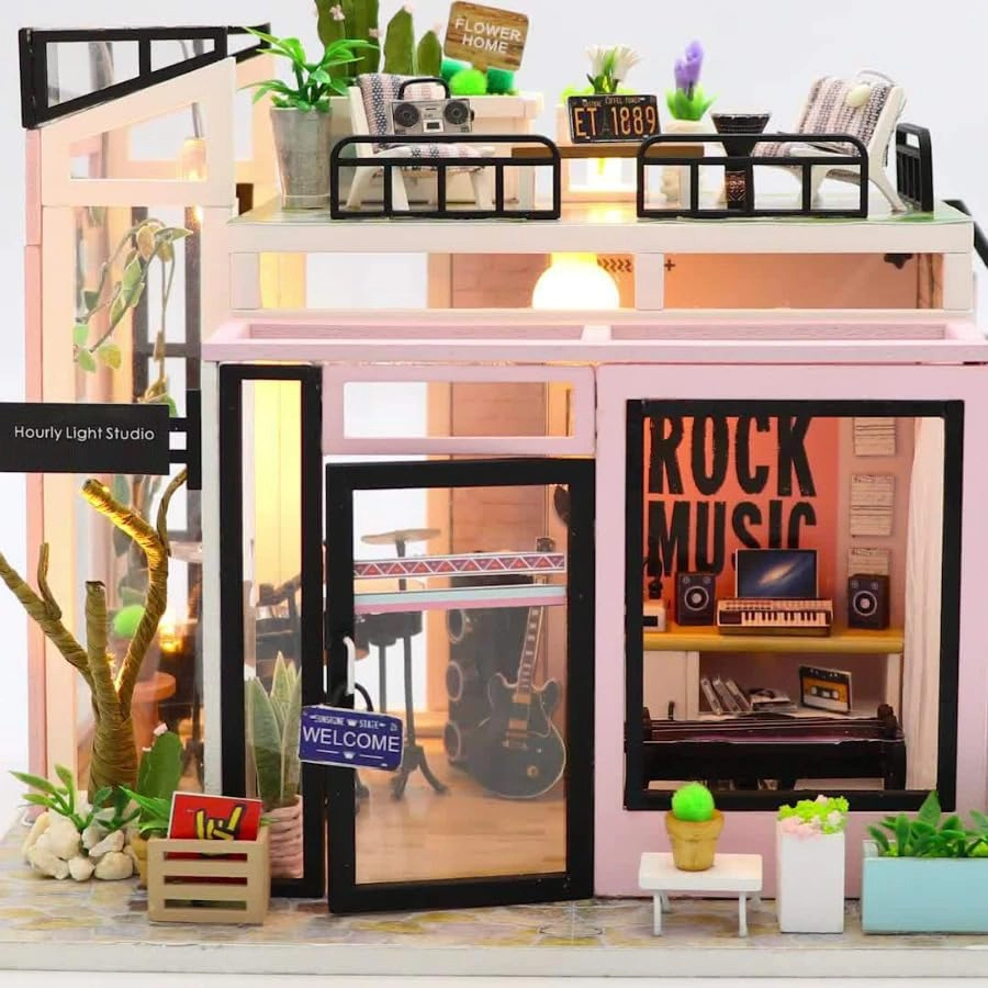 Miniature Dollhouse Kit - Pet Club