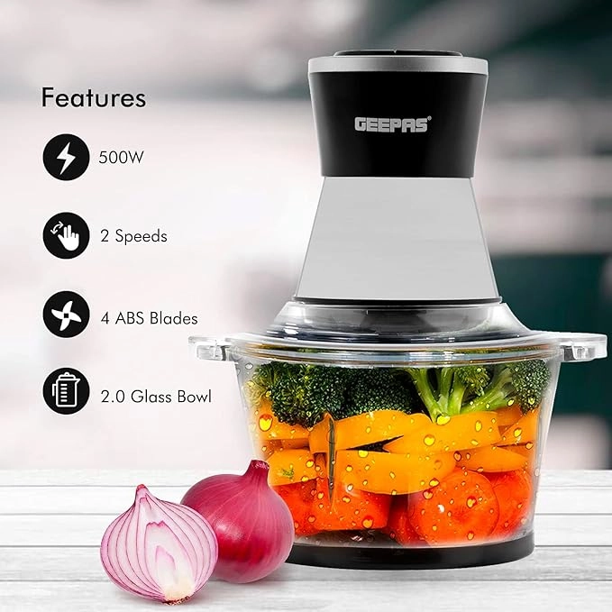 Mini Food Processor - 2L