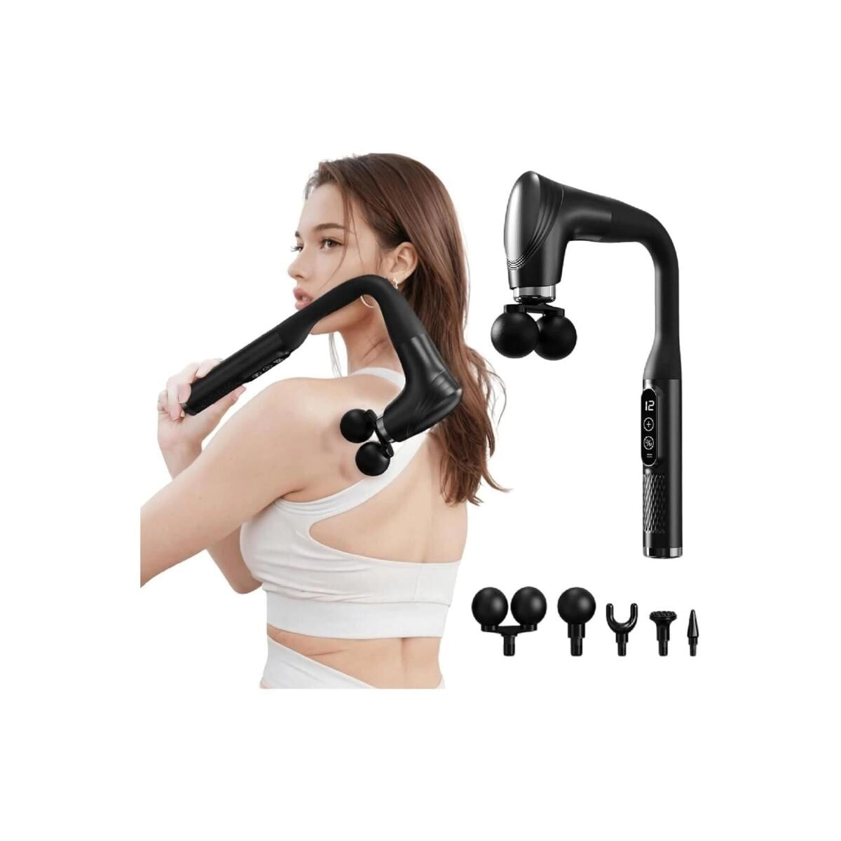 Tradeo J-Shape Massage Gun
