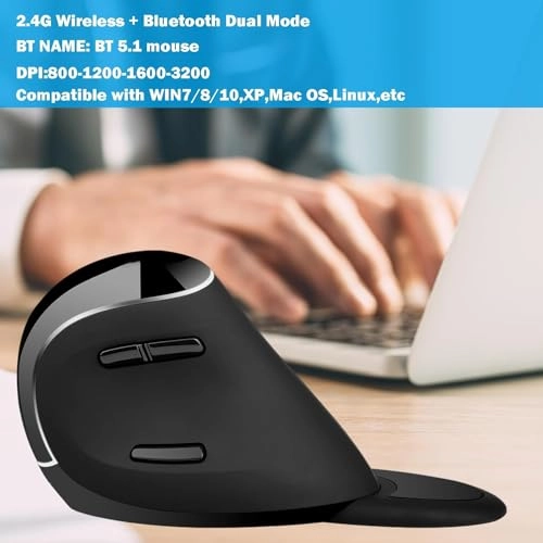 Ergonomic Vertical Mouse - Bluetooth