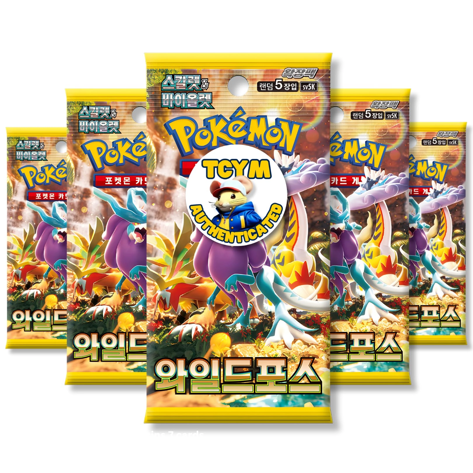 Stone Digital Media Ltd Temporal Forces Wild Force - Korean 5pcs