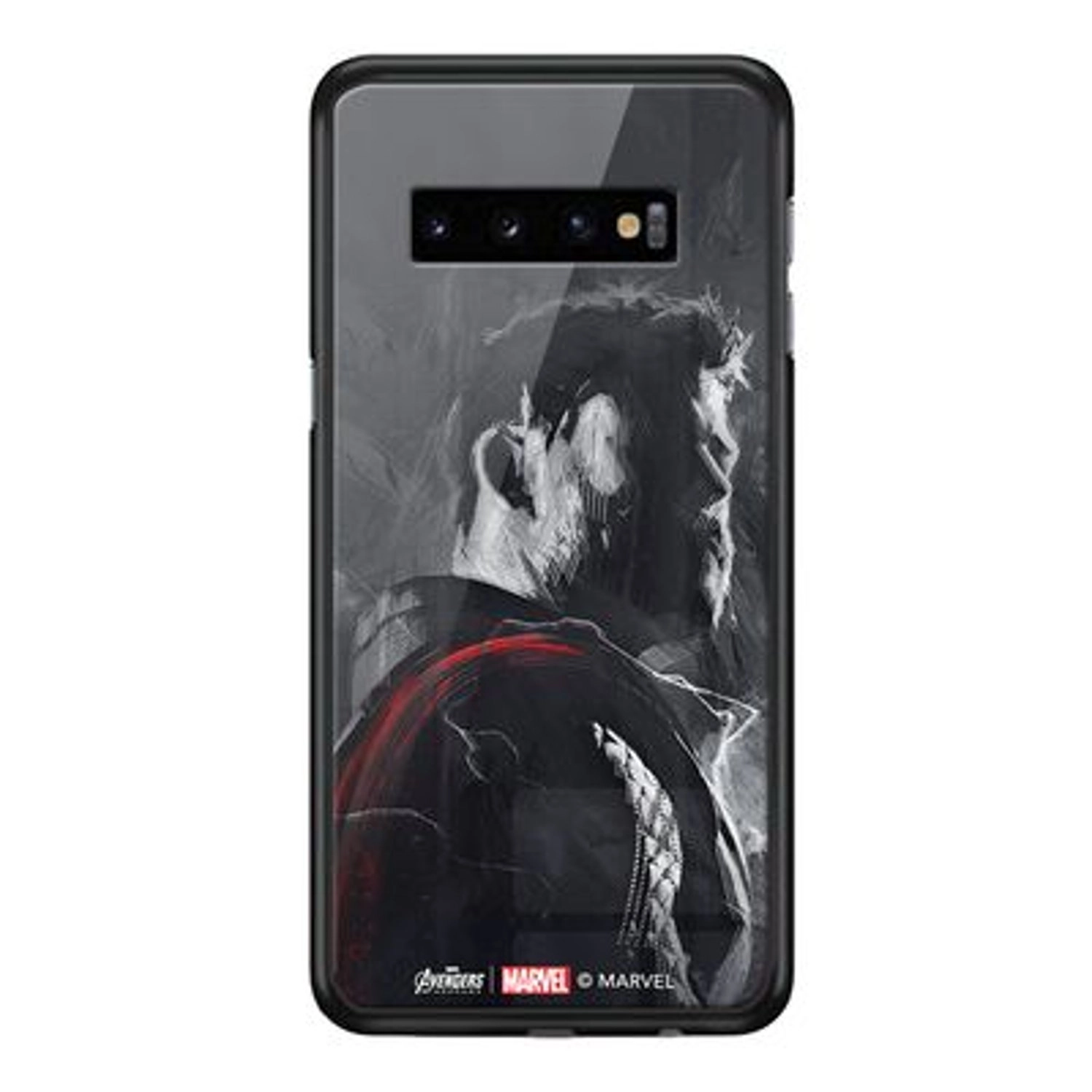 Wackylicious Thor's Side Face Back Case for Galaxy S10 Plus