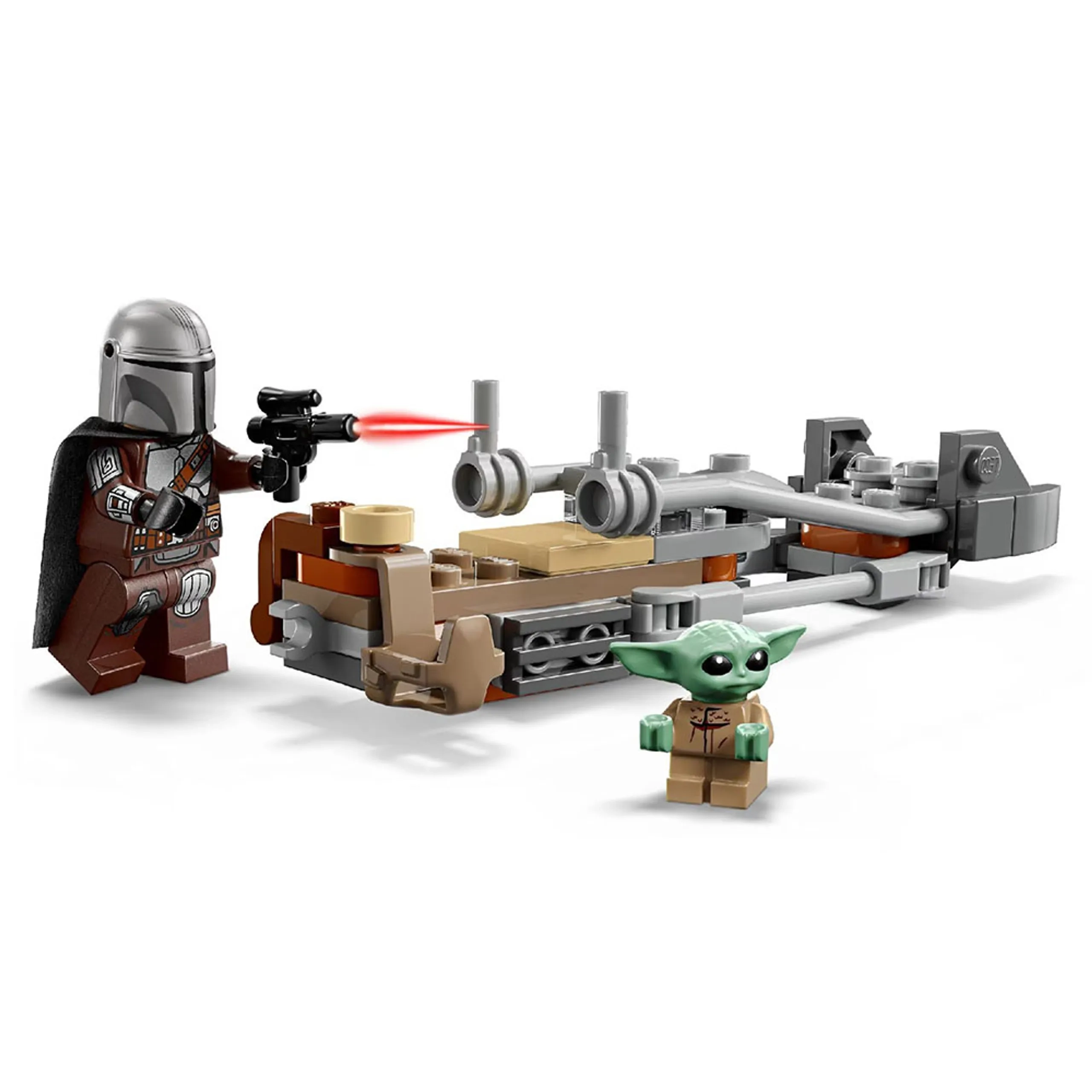 Star Wars The Mandalorian & Grogu’s Speeder Bike (75436)