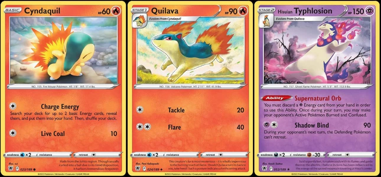 Pokémon Hisuian Typhlosion 052/189 - Astral Radiance