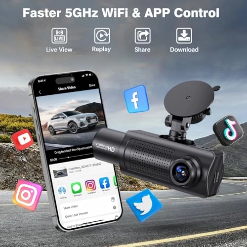 WiFi Dash Cam - 4K