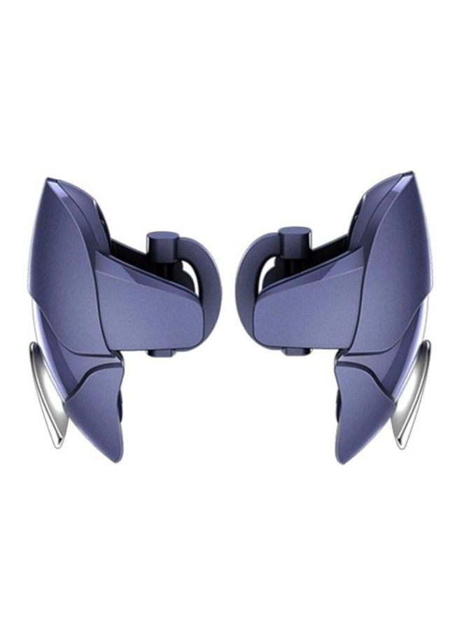 Gamepad Trigger Controller - Blue/Silver