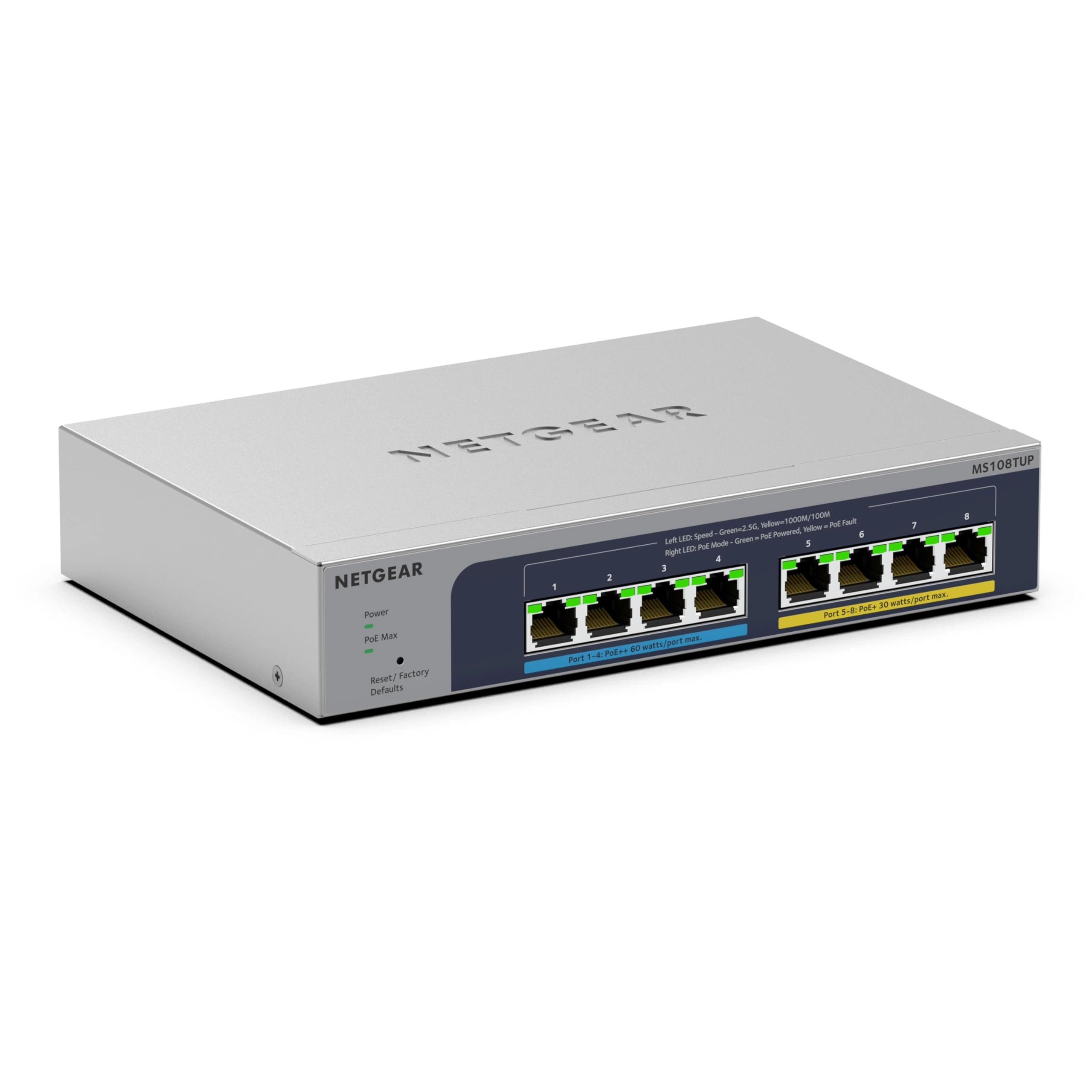 NETGEAR MS108TUP-100NAS - 8-ports