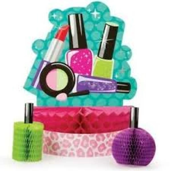 CREATIVE CONVERTING Sparkle Spa Party Centerpiece - Honeycomb 12in X 9in