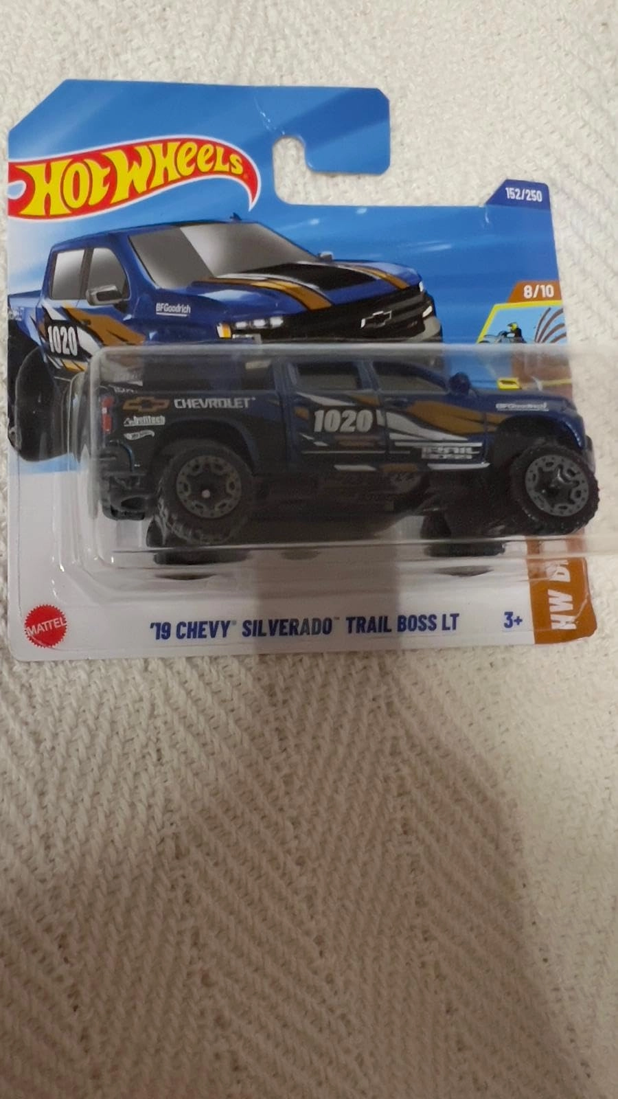 Mattel Chevy Silverado Trail Boss LT - 1:64 1pcs