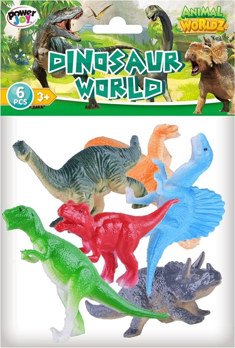 Dinosaur Collectable Toys - (ALGT-2074A) 6 pcs