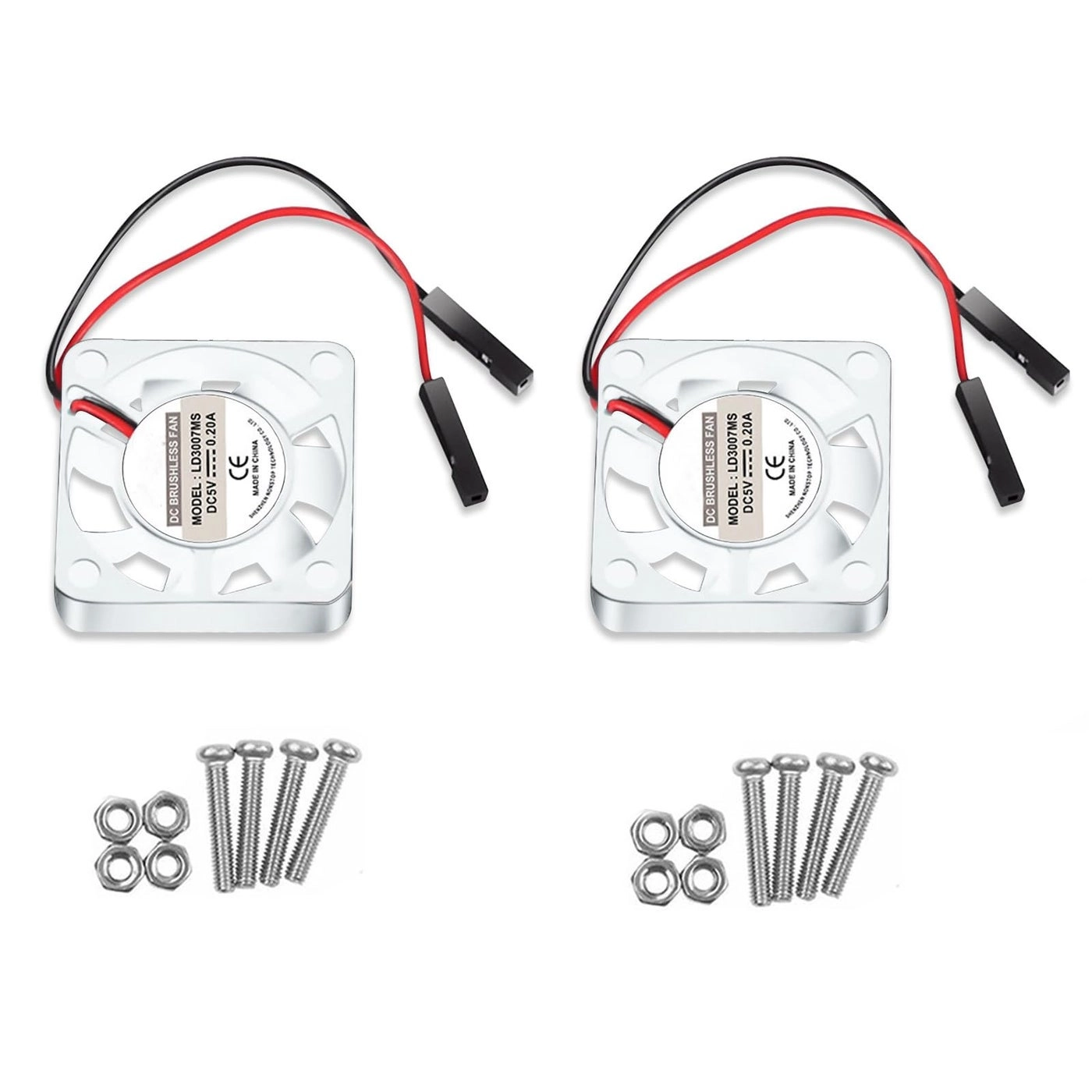 3007 Fan - 2PCS 30x30x7mm