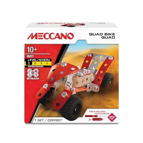 Meccano Quad Bike - 85 pcs for ages 10+