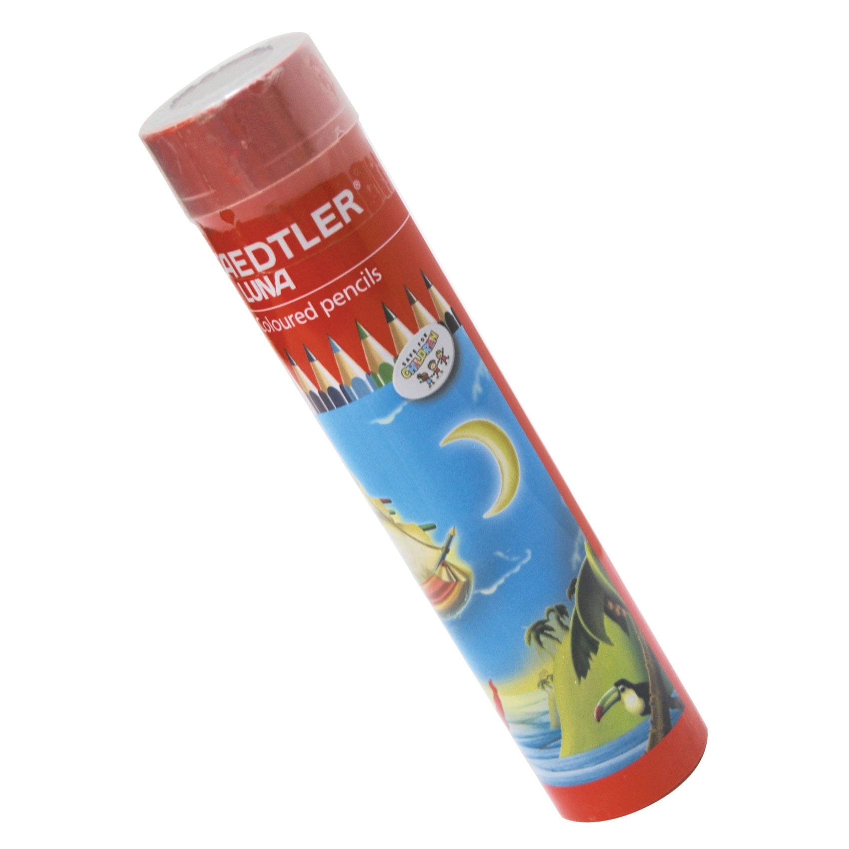 Luna Colour Pencil Cylinder - Pack of 12