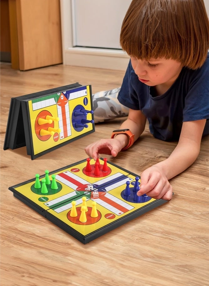 Magnetic Ludo - Foldable Magnetic Pawns