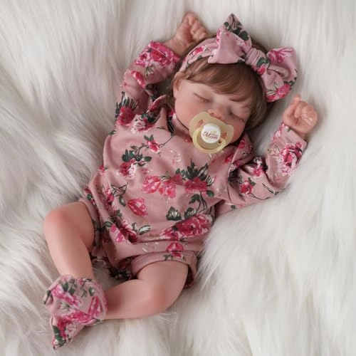 Tobey Reborn Baby Doll - 17-Inch Vinyl Ages 3+